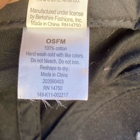 Official Nintendo Mario Brothers Snap Back Baseball Cap. OS. EUC! - Picture 7 of 7